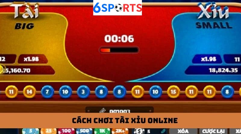 Hướng dẫn chơi Tài Xỉu Online